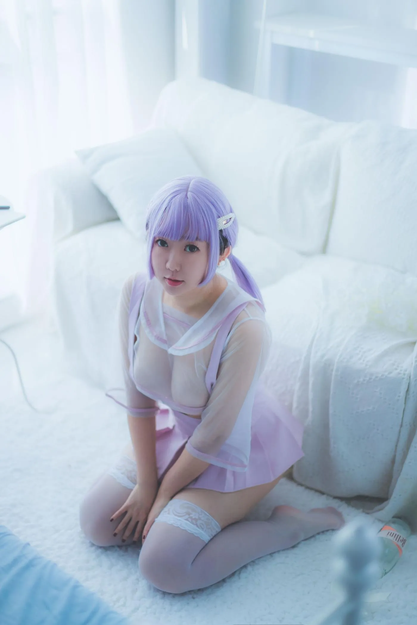 甜糖大魔王 – NO.01 粉色兔兔 [33P]插图2